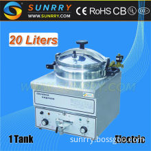 new product stainless steel dish and chips industrial and commercial 22L electric pressure deep fryer